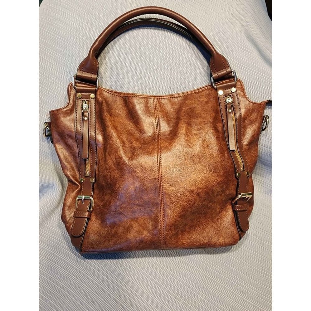 Brown Purse or Bag w/small change purse